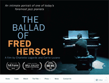 Tablet Screenshot of fredherschfilm.com